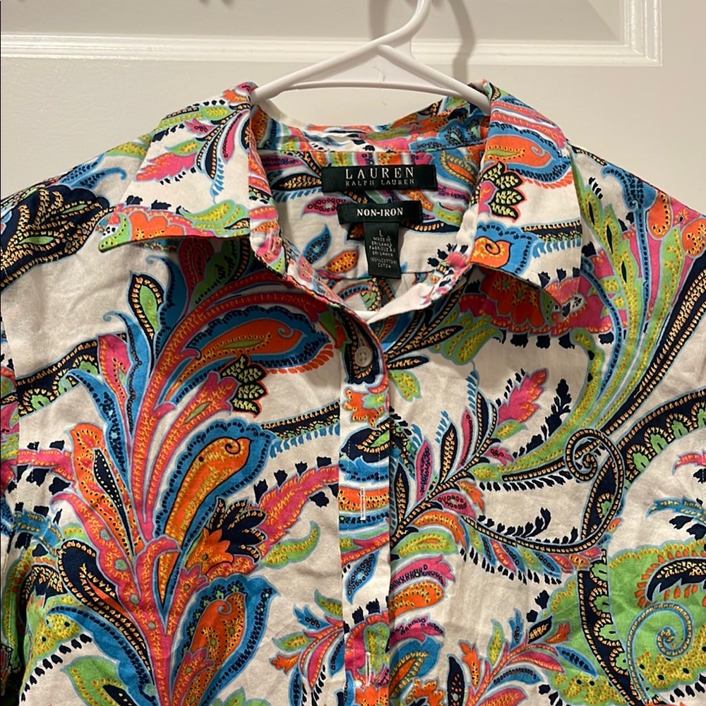 Multicolor Paisley Men's Shirt